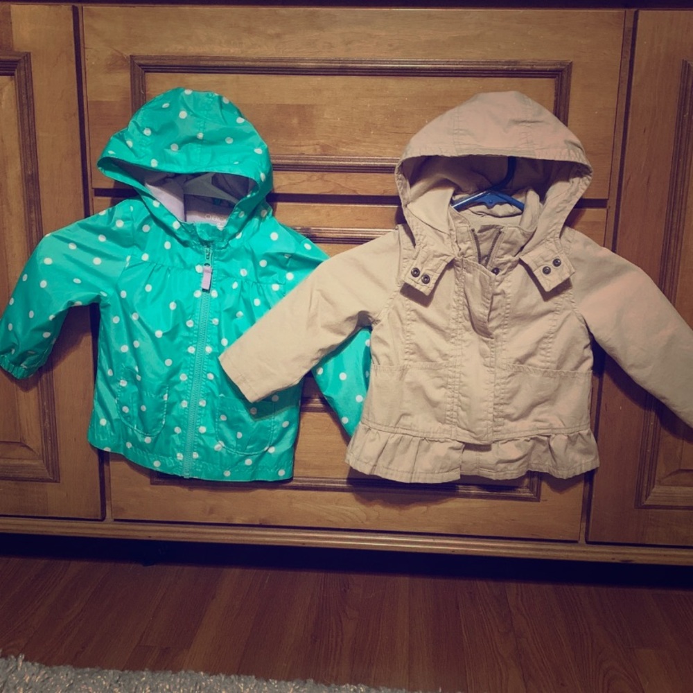 Old Navy twill peplum jacket